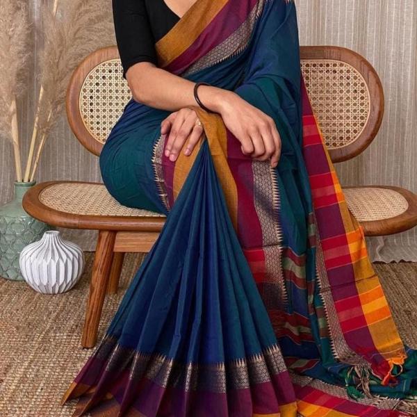 Khadi Cotton Sarees